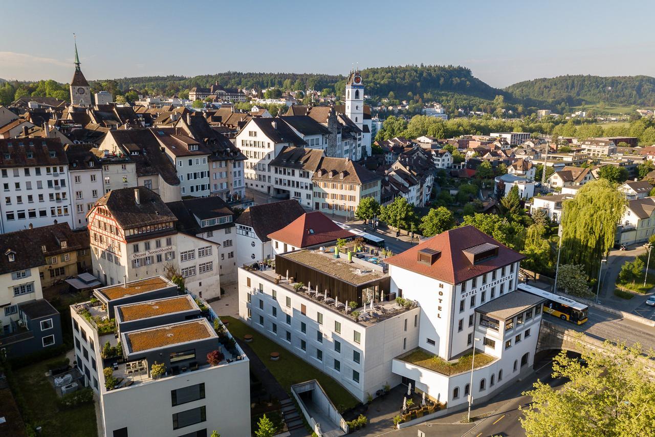 Hotel Kettenbruecke 아라우 외부 사진